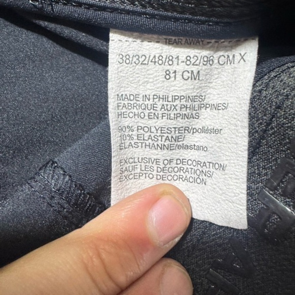 Under Armour Pants Mens 38 Black Slacks Chino Mid Rise Stretch Waist Straight - Picture 7 of 14